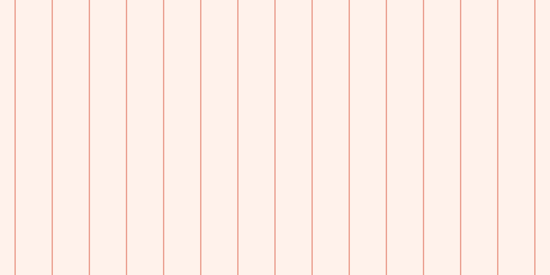 #ffceb4 (25%), #eba393 vertical lines, two pixels wide, fifty-two pixels apart