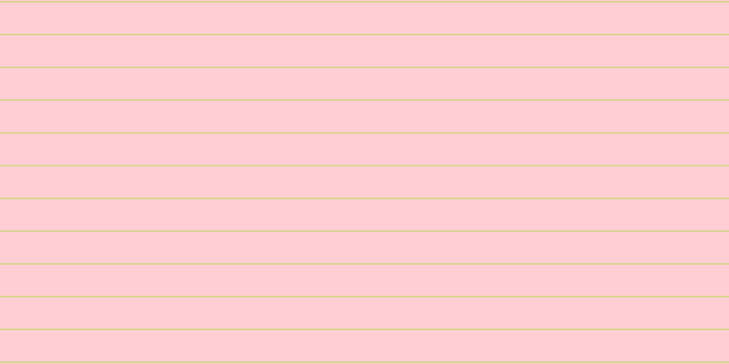 #ffced5, #dbd393 horizontal lines, two pixels wide, thirty-four pixels apart