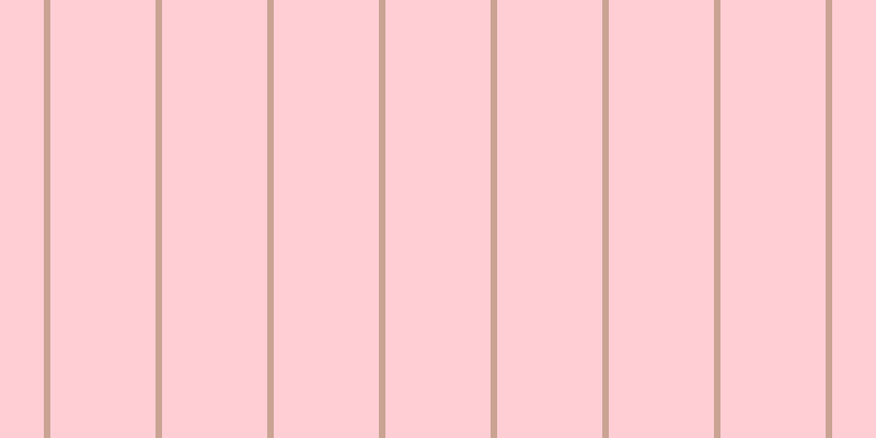 #ffced5, #caa393 vertical lines, six pixels wide, ninety-six pixels apart