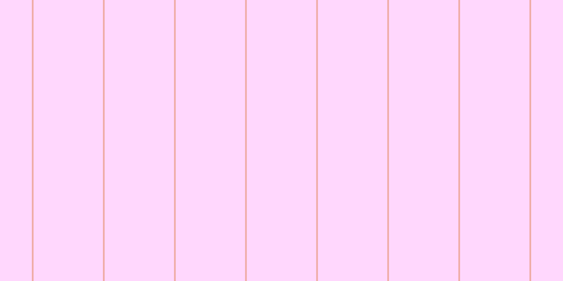 #ffd7fd, #eba393 vertical lines, two pixels wide, ninety-nine pixels apart