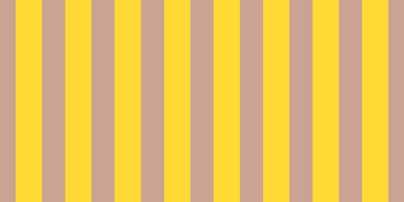 #ffd934, #caa393 vertical lines, forty-six pixels wide, fifty-two pixels apart
