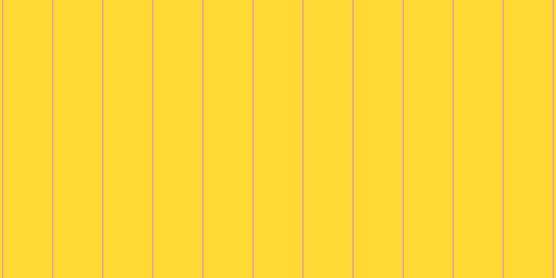 #ffd934, #eba393 vertical lines, two pixels wide, seventy pixels apart
