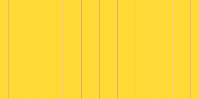 #ffd934, #eba393 vertical lines, two pixels wide, seventy-one pixels apart