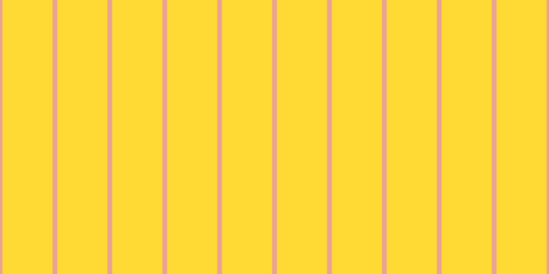 #ffd934, #eba393 vertical lines, seven pixels wide, seventy-three pixels apart
