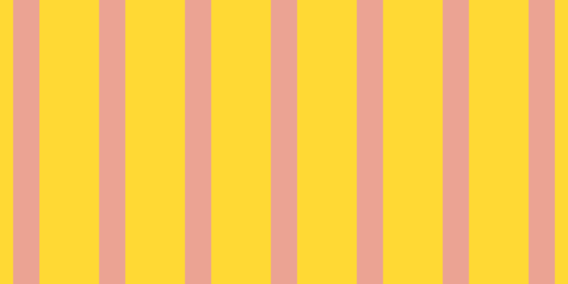 #ffd934, #eba393 vertical lines, thirty-seven pixels wide, eighty-four pixels apart