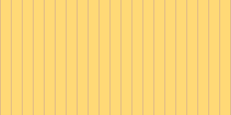 #ffd976, #caa393 vertical lines, two pixels wide, thirty-six pixels apart