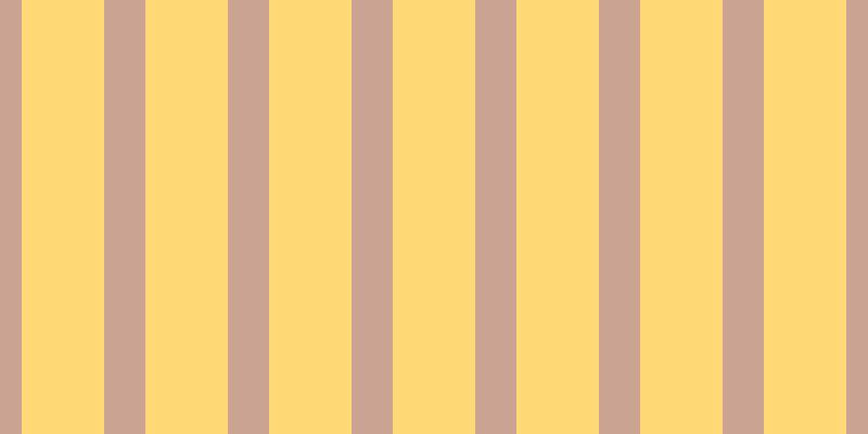 #ffd976, #caa393 vertical lines, thirty-eight pixels wide, seventy-six pixels apart