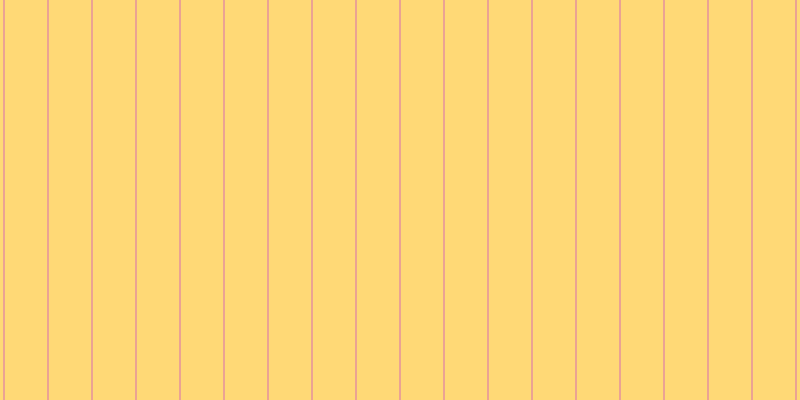 #ffd976, #eba393 vertical lines, two pixels wide, forty-two pixels apart