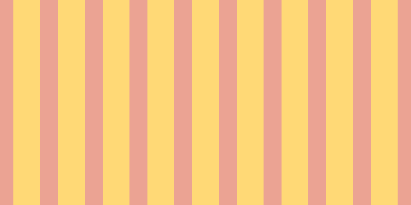 #ffd976, #eba393 vertical lines, thirty-five pixels wide, fifty-two pixels apart