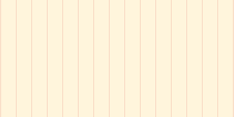 #ffd976 (25%), #eba393 vertical lines, one pixels wide, fifty-two pixels apart