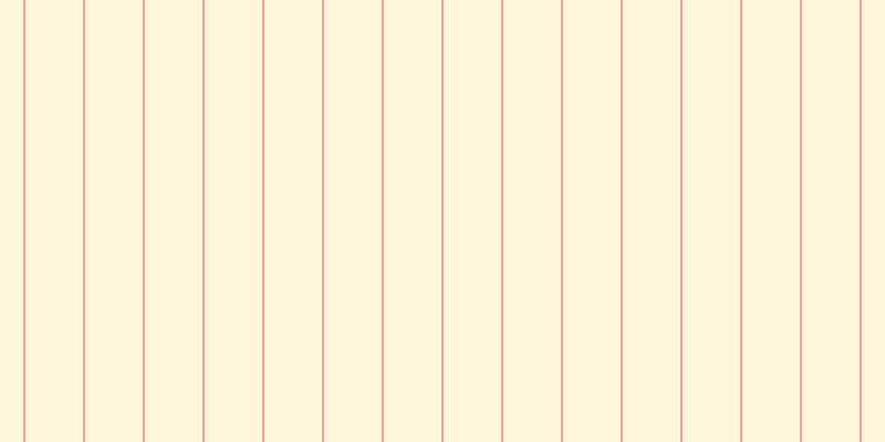 #ffd976 (25%), #eba393 vertical lines, two pixels wide, fifty-two pixels apart
