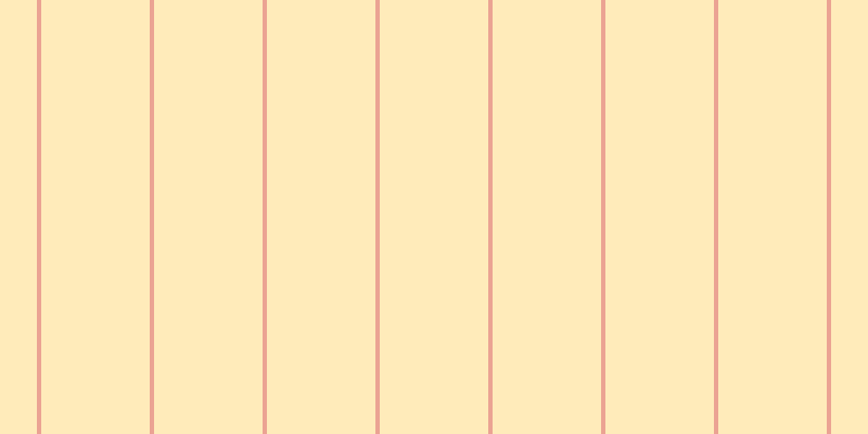 #ffd976 (50%), #eba393 vertical lines, four pixels wide, one hundred pixels apart
