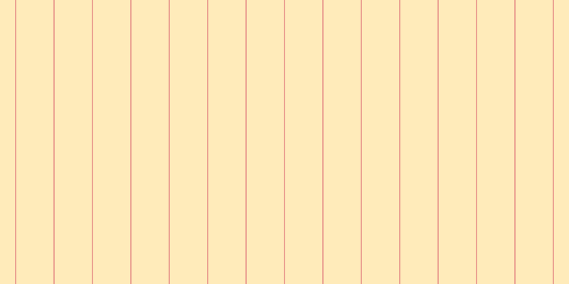 #ffd976 (50%), #eba393 vertical lines, two pixels wide, fifty-two pixels apart