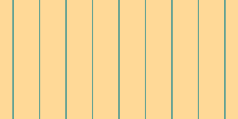 #ffd997, #67a393 vertical lines, five pixels wide, eighty-four pixels apart