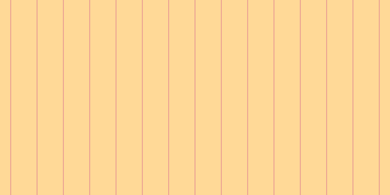 #ffd997, #eba393 vertical lines, two pixels wide, fifty-two pixels apart