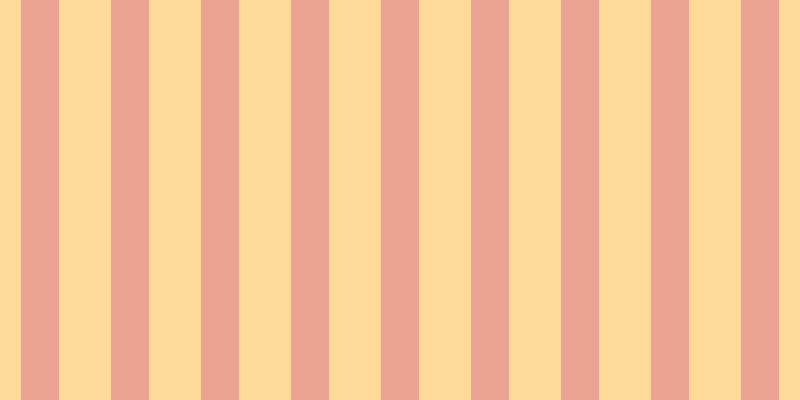 #ffd997, #eba393 vertical lines, thirty-eight pixels wide, fifty-two pixels apart