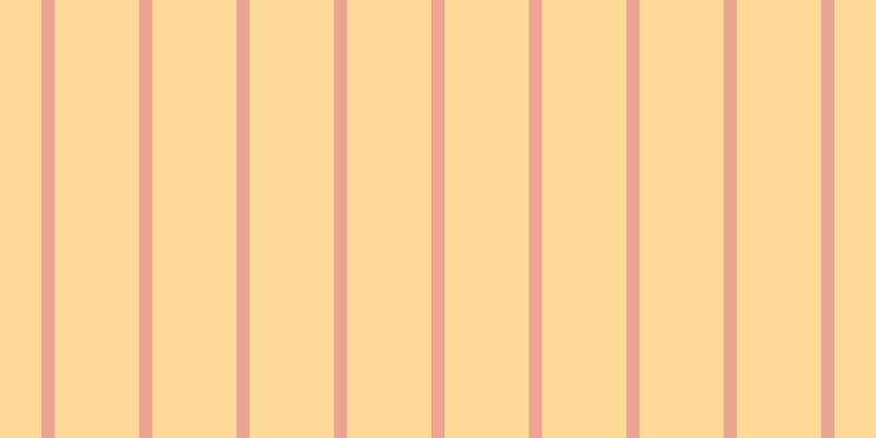 #ffd997, #eba393 vertical lines, twelve pixels wide, seventy-seven pixels apart