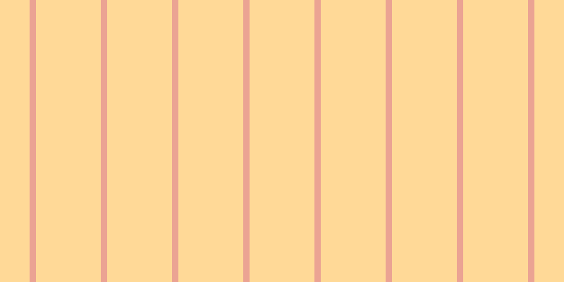 #ffd997, #eba393 vertical lines, nine pixels wide, ninety-two pixels apart