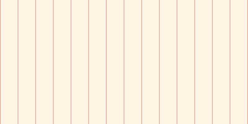 #ffd997 (25%), #eba393 vertical lines, two pixels wide, fifty-five pixels apart