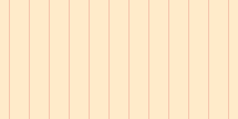 #ffd997 (50%), #eba393 vertical lines, two pixels wide, sixty-five pixels apart