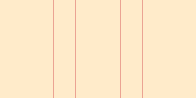 #ffd997 (50%), #eba393 vertical lines, two pixels wide, eighty-nine pixels apart