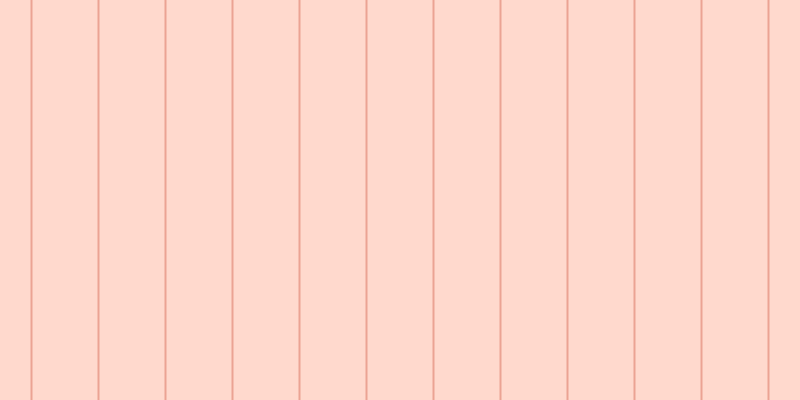 #ffd9cd, #eba393 vertical lines, two pixels wide, sixty-five pixels apart