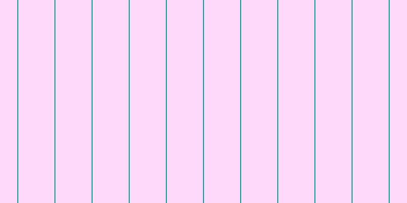 #ffd9fa, #04a393 vertical lines, two pixels wide, seventy-one pixels apart