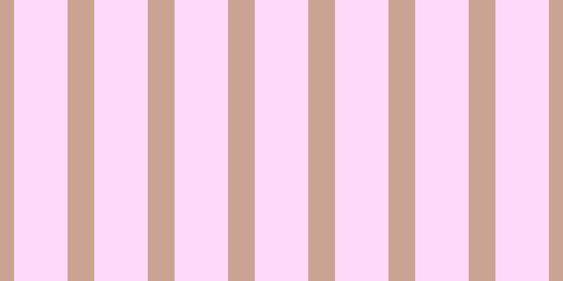 #ffd9fa, #caa393 vertical lines, thirty-eight pixels wide, seventy-six pixels apart