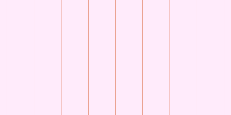 #ffd9fa (50%), #eba393 vertical lines, two pixels wide, ninety-two pixels apart