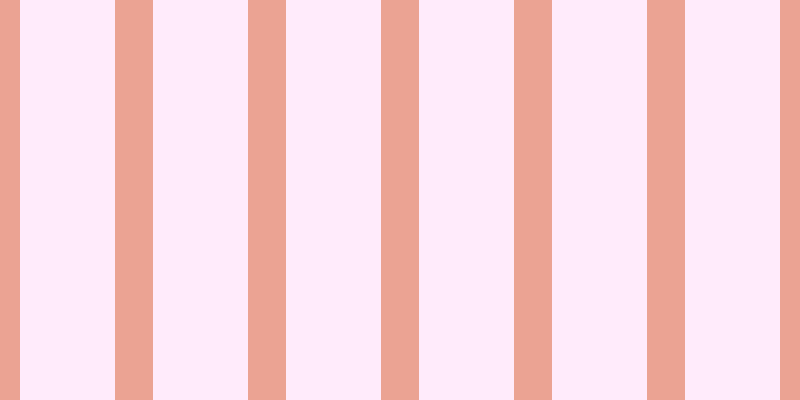 #ffd9fa (50%), #eba393 vertical lines, thirty-eight pixels wide, ninety-five pixels apart