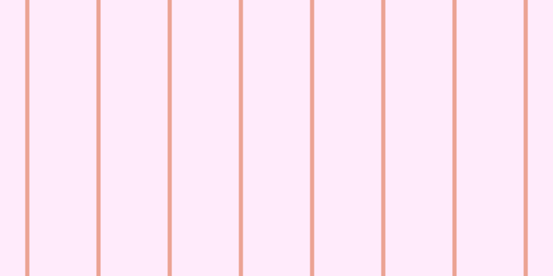 #ffd9fa (50%), #eba393 vertical lines, six pixels wide, ninety-seven pixels apart