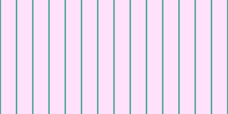 #ffd9fa (75%), #46a393 vertical lines, five pixels wide, fifty-two pixels apart