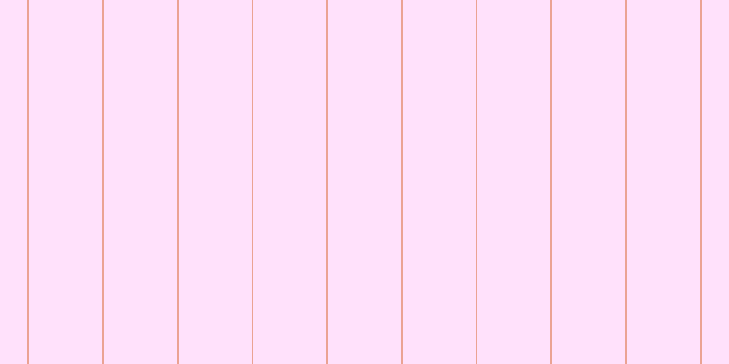 #ffd9fa (75%), #eba393 vertical lines, two pixels wide, eighty pixels apart