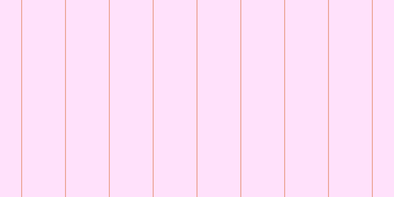 #ffd9fa (75%), #eba393 vertical lines, two pixels wide, eighty-seven pixels apart