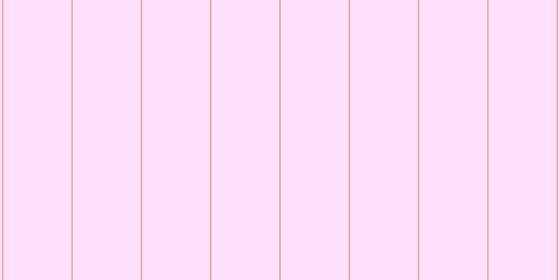 #ffd9fa (75%), #eba393 vertical lines, two pixels wide, ninety-seven pixels apart