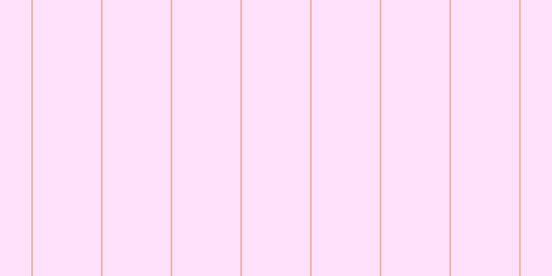 #ffd9fa (75%), #eba393 vertical lines, two pixels wide, ninety-nine pixels apart