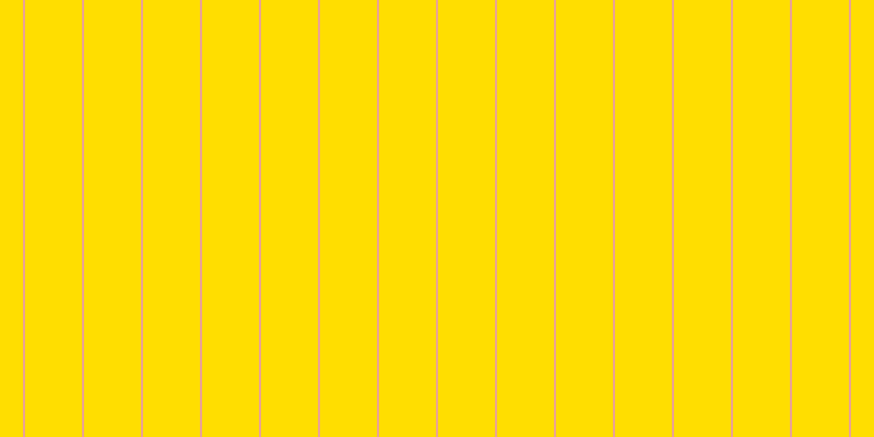 #ffde00, #eba393 vertical lines, two pixels wide, fifty-two pixels apart