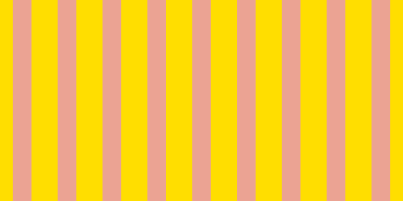 #ffde00, #eba393 vertical lines, thirty-seven pixels wide, fifty-two pixels apart