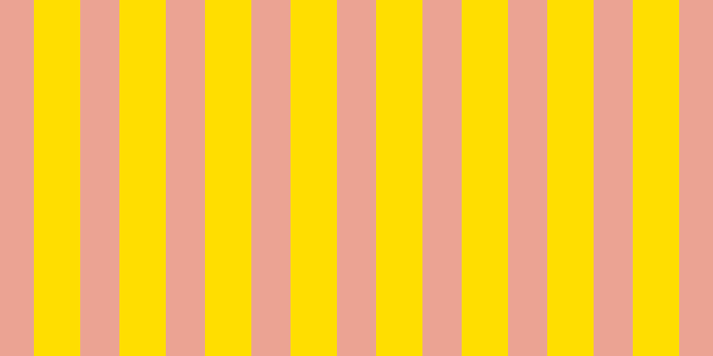 #ffde00, #eba393 vertical lines, forty-four pixels wide, fifty-two pixels apart