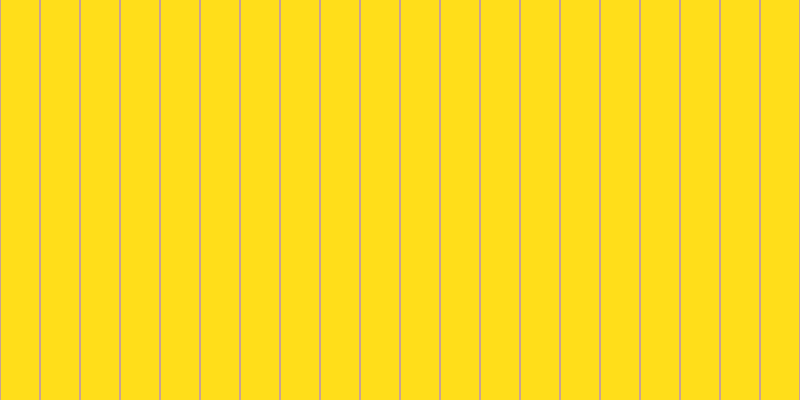 #ffde1a, #caa393 vertical lines, two pixels wide, thirty-eight pixels apart