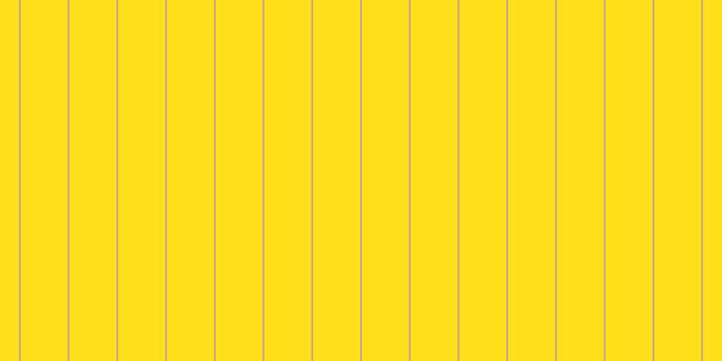 #ffde1a, #caa393 vertical lines, two pixels wide, fifty-two pixels apart