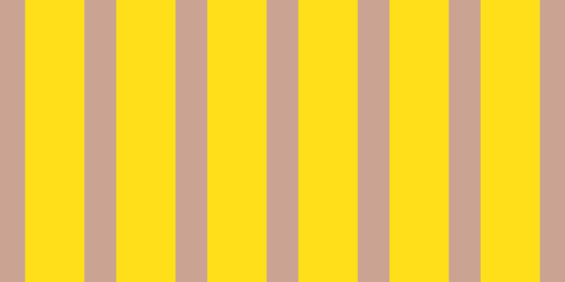 #ffde1a, #caa393 vertical lines, forty-five pixels wide, eighty-four pixels apart