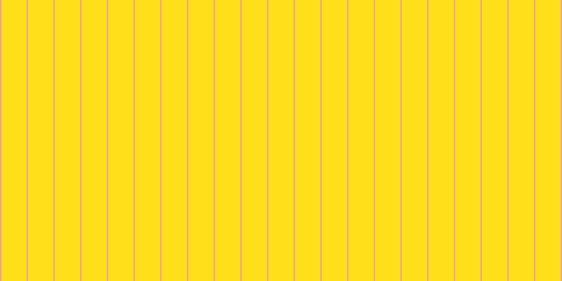 #ffde1a, #eba393 vertical lines, two pixels wide, thirty-six pixels apart