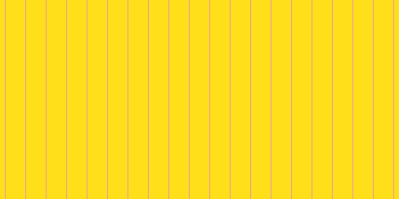 #ffde1a, #eba393 vertical lines, two pixels wide, thirty-nine pixels apart