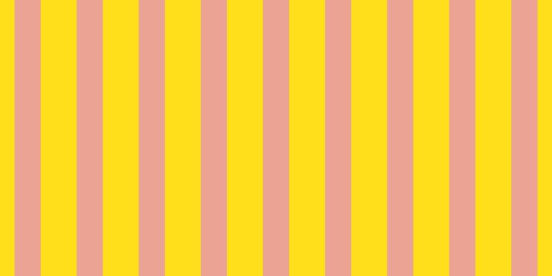 #ffde1a, #eba393 vertical lines, thirty-eight pixels wide, fifty-two pixels apart