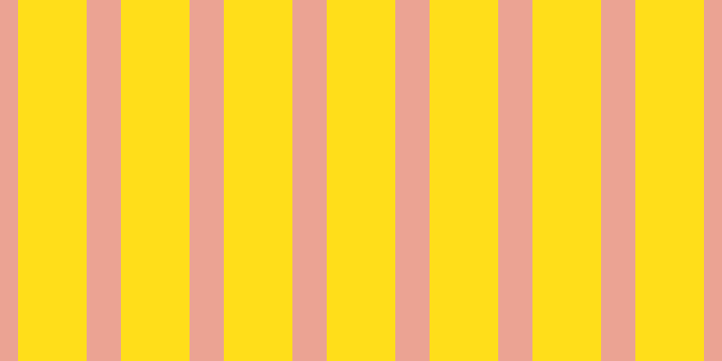 #ffde1a, #eba393 vertical lines, thirty-eight pixels wide, seventy-six pixels apart