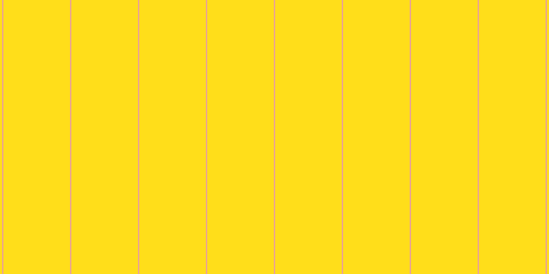 #ffde1a, #eba393 vertical lines, two pixels wide, ninety-seven pixels apart