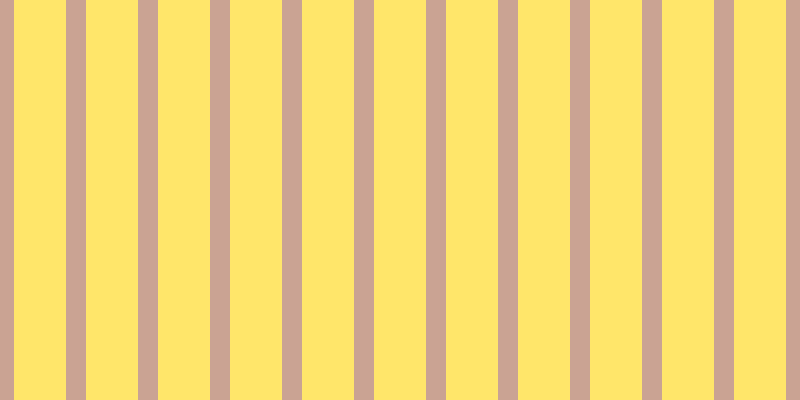 #ffde3b (75%), #caa393 vertical lines, twenty pixels wide, fifty-two pixels apart