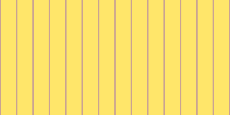 #ffde3b (75%), #caa393 vertical lines, five pixels wide, fifty-two pixels apart