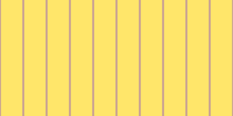 #ffde3b (75%), #caa393 vertical lines, seven pixels wide, seventy-three pixels apart